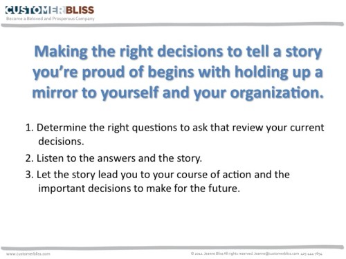 Make Decisions Requires Asking Questions and Hearing Answers
