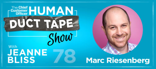 Human Duct Tape Show Episode Marc Riesenberg CX and UX