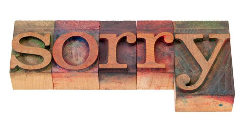 How To Say Sorry