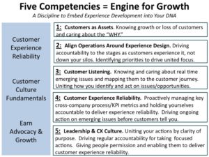 Five Competencies Engine For Growth Customer Bliss