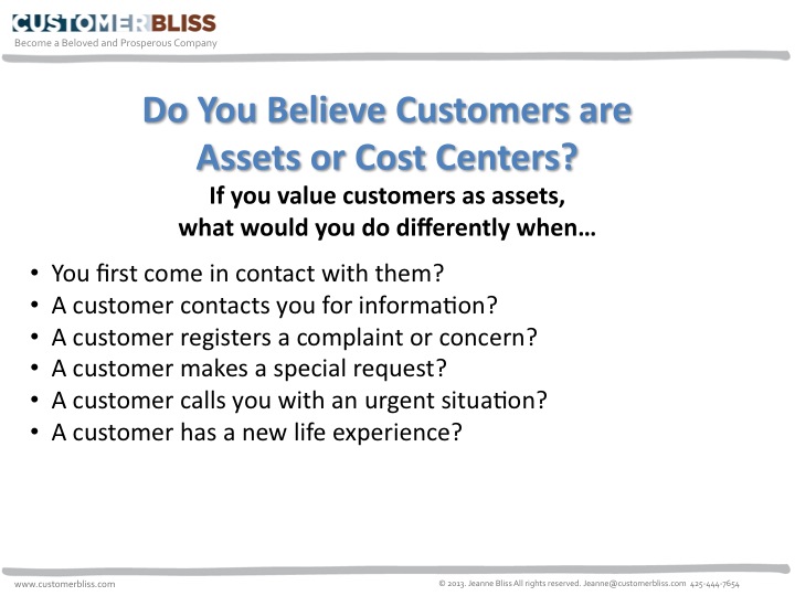 Customers as Assets