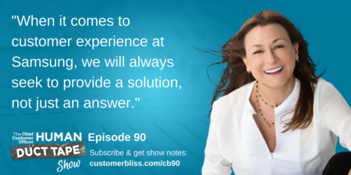 HOW LEADERSHIP IMPACTS CUSTOMER SERVICE AND EXPERIENCE AT SAMSUNG ELECTRONICS AMERICA