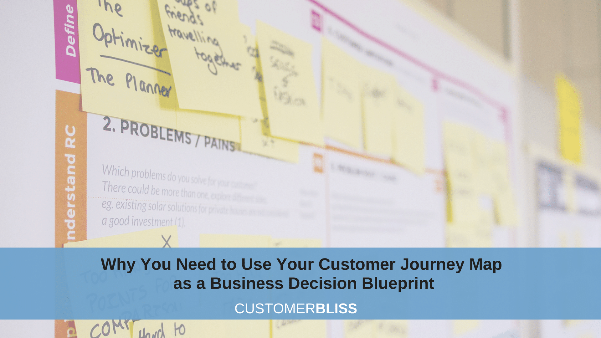 WHY YOU NEED TO USE YOUR CUSTOMER JOURNEY MAP AS A BUSINESS DECISION BLUEPRINT